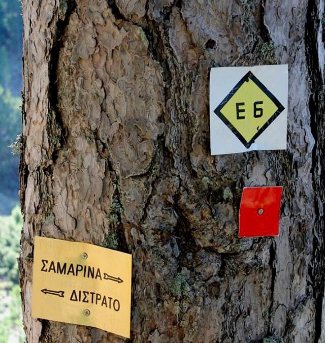 Ορειβατική διάσχιση:  Σαμαρίνα – Δίστρατο